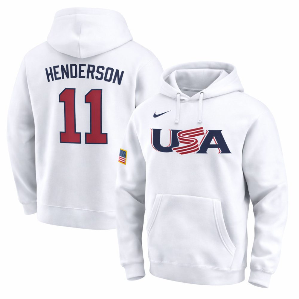 11 Gunnar Henderson Usa 2026 World Baseball Classic Baseball Jersey Team Usa Wbc 2026 Merch Navy