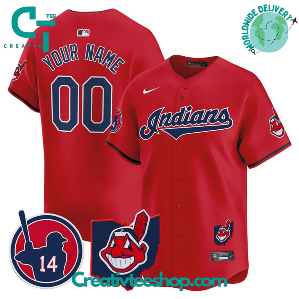 Cleveland Indians Larry Doby Special Baseball Jersey