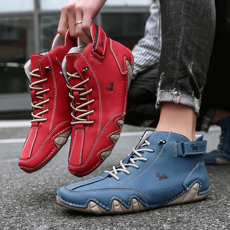 Spring New Fashion Casual Women's Shoes White High Top Sports Shoes Comfortable, Breathable, Non Slip 2025 Men's Running Shoes