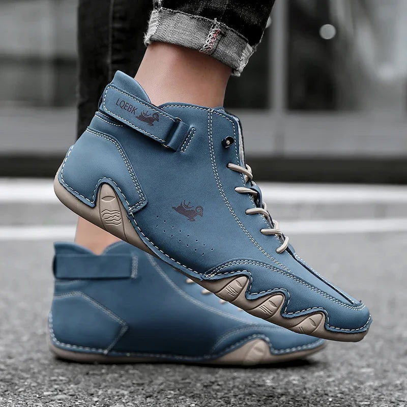 Spring New Fashion Casual Women's Shoes White High Top Sports Shoes Comfortable, Breathable, Non Slip 2025 Men's Running Shoes