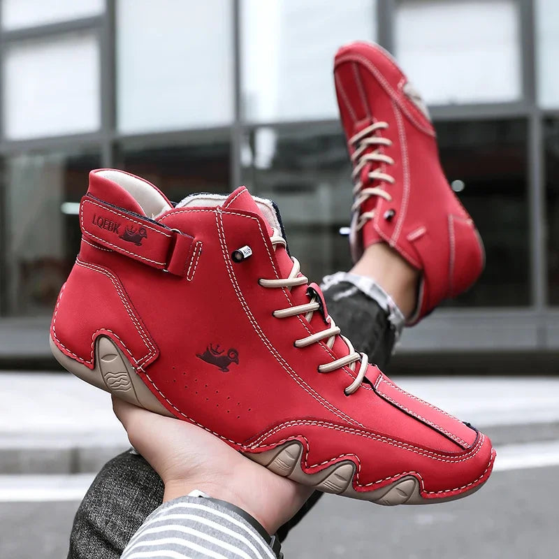 Spring New Fashion Casual Women's Shoes White High Top Sports Shoes Comfortable, Breathable, Non Slip 2025 Men's Running Shoes