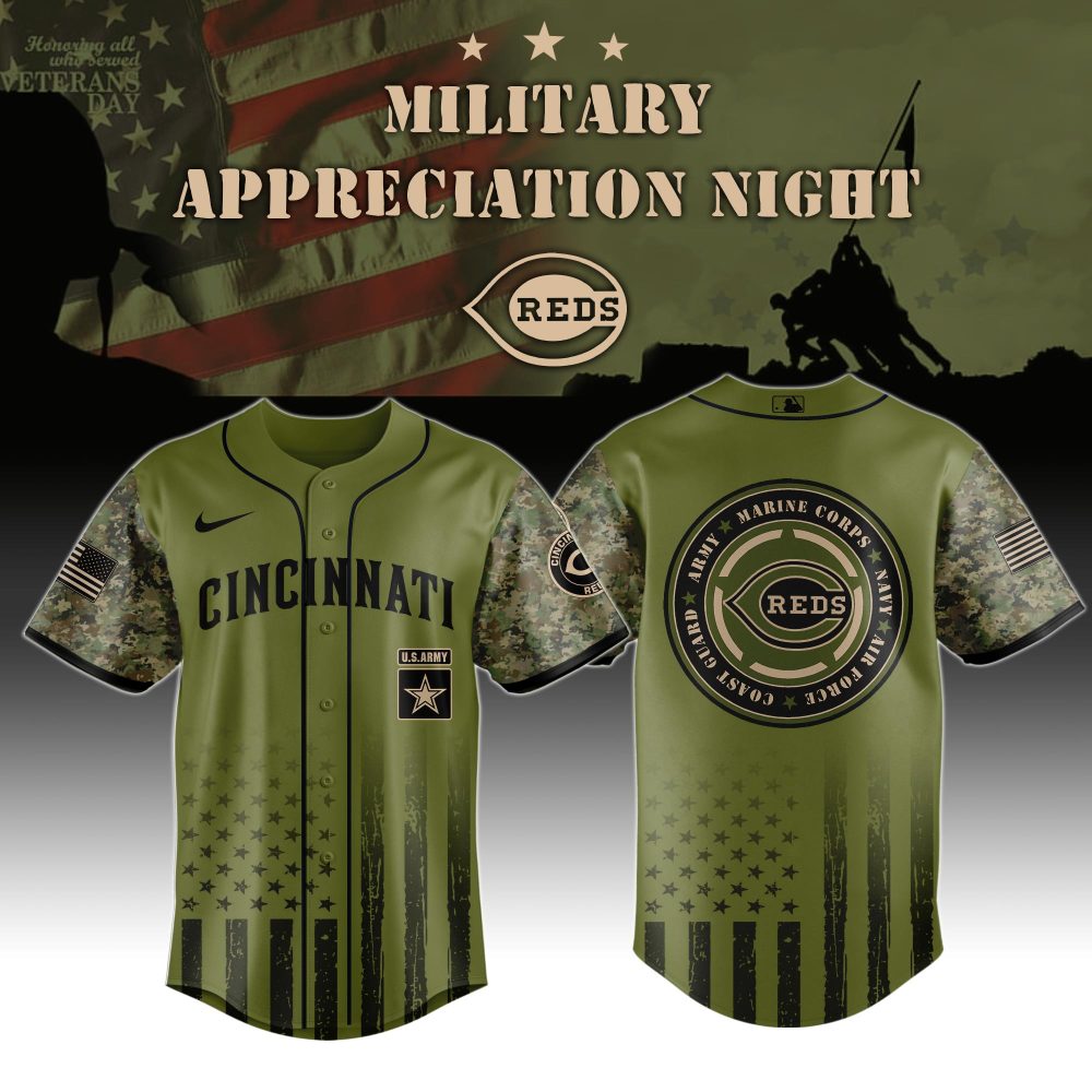 Military Appreciation Night Cincinnati Jersey - Honor Veterans With Style