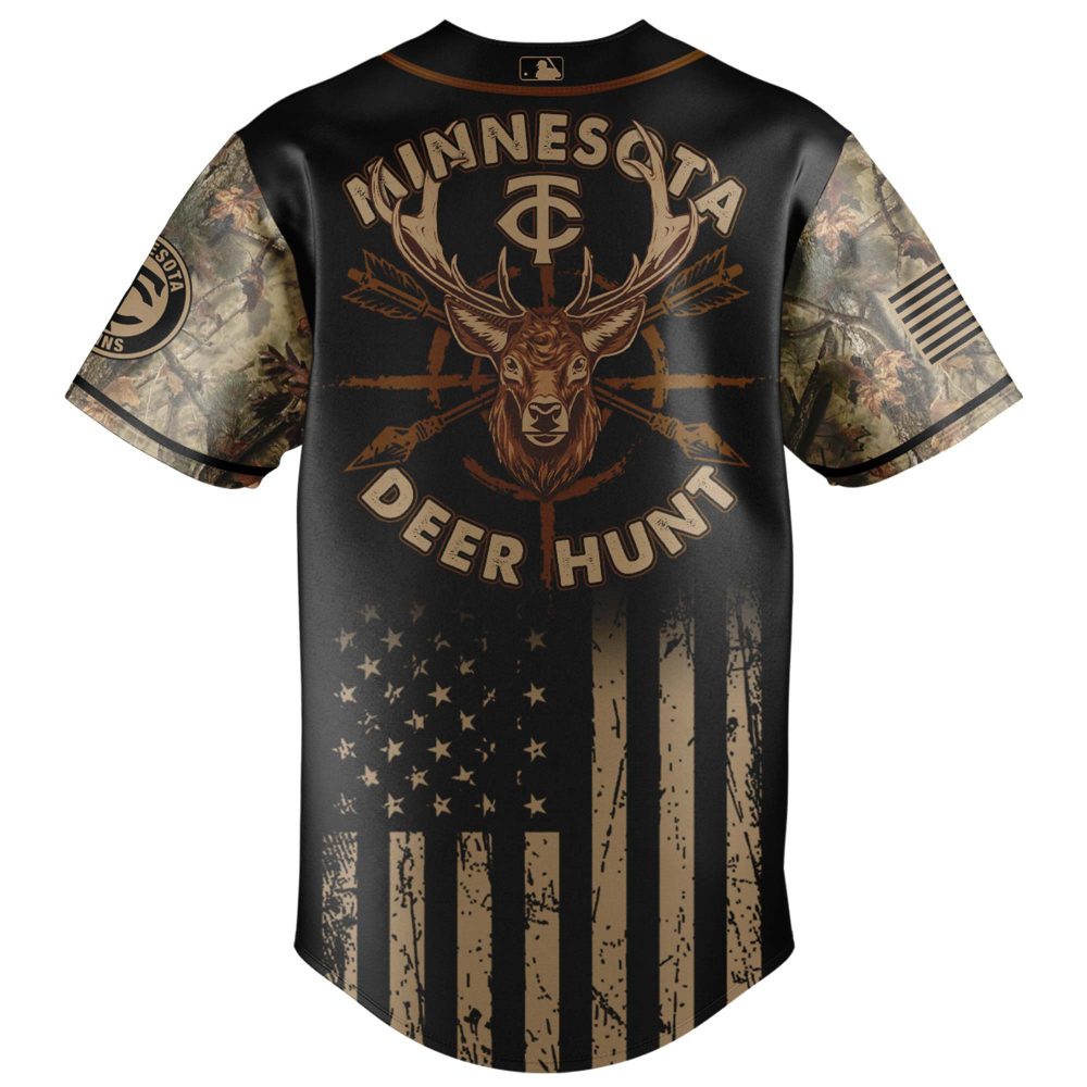 Minnesota Deer Hunt Camo Jersey - Perfect Gift For Hunters &amp; Outdoor Enthusiasts
